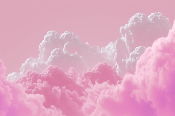 Pink background wallpaper for websites, thumbnails and other designs. Generative AI.