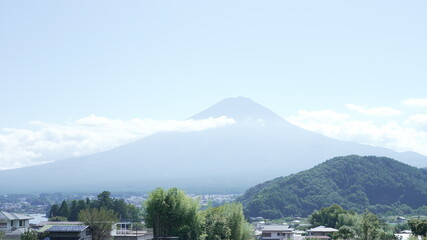 Obraz premium 富士山 河口湖 富士吉田 観光 登山