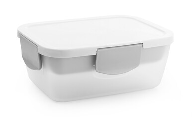 lunch box isolated on white background.