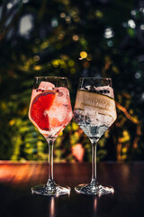 glass of cocktail