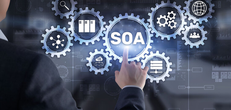 SOA. Service Oriented Architecture under principle of service encapsulation