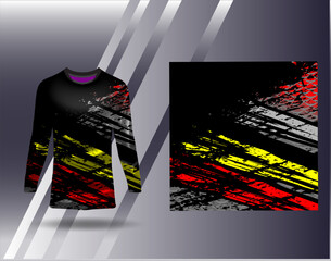 Tshirt sports abstract texture jersey design for racing  soccer  gaming  motocross  gaming  cycling