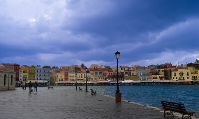 Alter venezianischer Hafen von Chania, Kreta