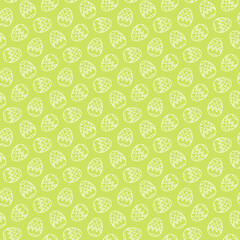 seamless easter egg pattern and background vector illustration