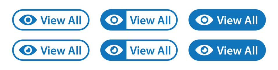 View all icon. View all button icon, vector illustration