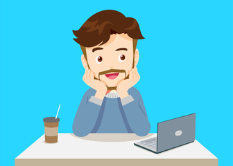 people thinking sitting and rest chin in hands 32