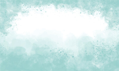 Green pastel of stain splash watercolor background