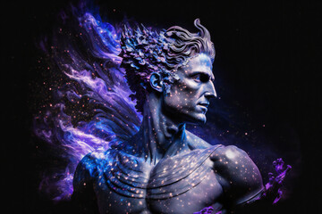 Ancient roman greek god - Roman culture - Generative AI