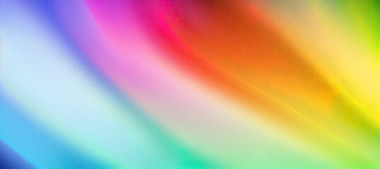 Obraz premium abstract rainbow background, generative AI