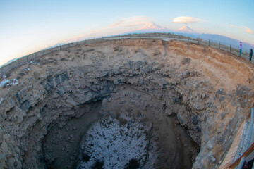 Meteor Pit, located in Doğubeyazıt city of Turkey, is the second largest meteor pit in the world....