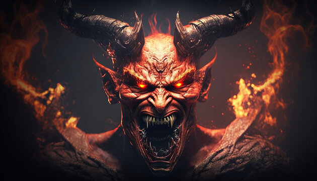 Devil in fire, Demon Rage, Devil Rage in Fire
