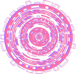 hud element futuristic technology decoration