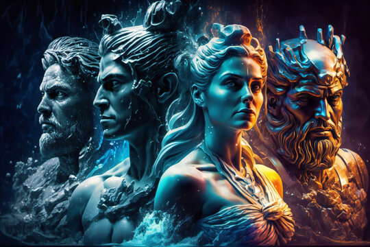 Roman Gods Wallpaper