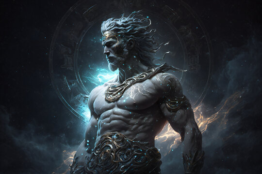 Ancient roman greek god - Roman culture - Generative AI