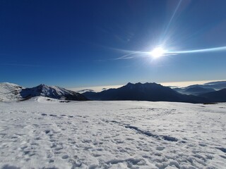 montagne e neve