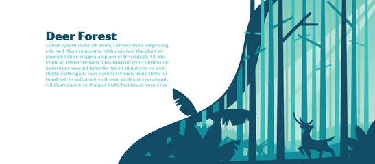 Deer Forest Facebook Header