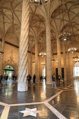 valencia la lonja arquitectura gótica interior columnas 4M0A6953-as23