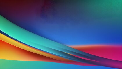 Colorful abstract background, smooth gradient, generative ai