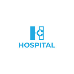 Branding identity corporate hospital vector logo design