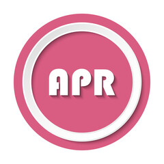 Bullet with Aprill month.