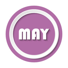 Bullet with May month.