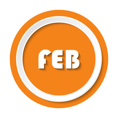 Bullet with February month.
