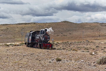 Old Patagonian Express Train "La Trochita"