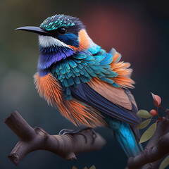 Bird on a tree generative ai