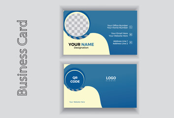 Modern and creative corporate business card template