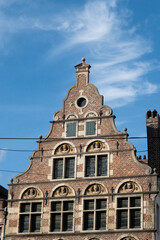 Fototapeta na wymiar old houses in Gent-Belgium 