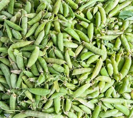 green beans in the market