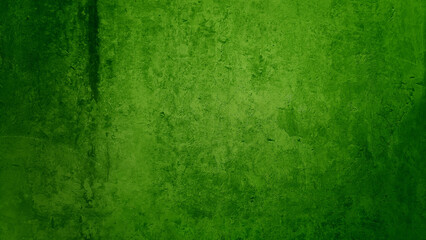 green concrete texture wall. stained green cement texture, rusty rough textured on grunge concrete wall use as background with blank space for design. old weathered wall. stucco or cement background.