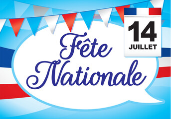 FOND FETE NATIONALE 14 JUILLET