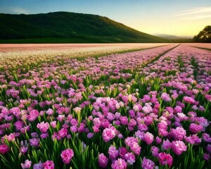 Obraz premium Spring nature landscapes with flowers and colors 