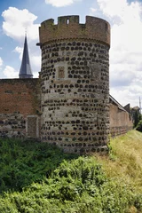 Poster Zons Wachturm der Stadtmauer mit dem Kirchturm von St. Martinus © P. M. Ebel