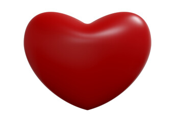 Happy Valentines Day decorated with hearts on png background. Red hearts isolated on transparent background.