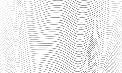 Wavy stripes texture. Minimal design element
