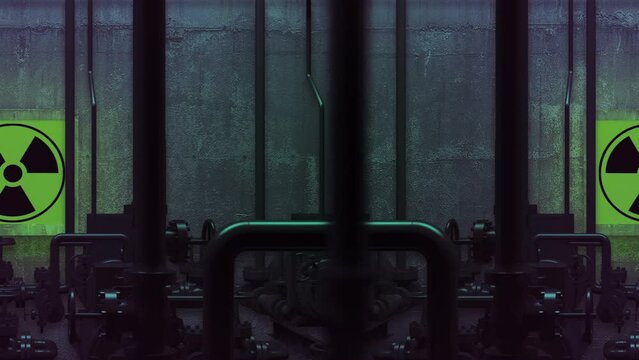 Sign of chemical contamination in the production room