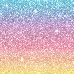 glitter and pastel colors sparkle turquoise background