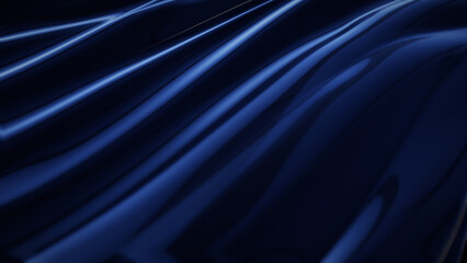 3D illustration, fabric, blue, wave, smooth, , backdrop, pattern, wallpaper, motion, color, material, water, luxury, cloth