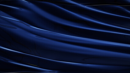  3D illustration, fabric, blue, wave, smooth, , backdrop, pattern, wallpaper, motion, color, material, water, luxury, cloth