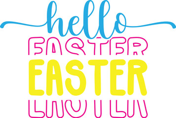 Hello Easter SVG