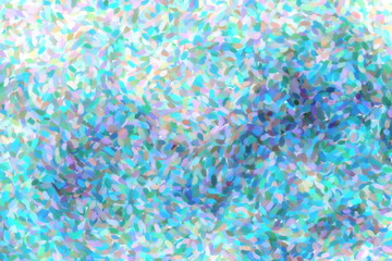 Obraz premium Pointillism style background, watercolor, blues and aqua various other colors