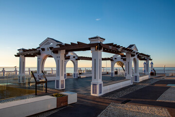 Fototapeta premium Balcón del Mediterráneo, Benidorm, Alicante, España.