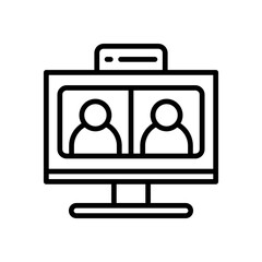 video call icon for your website design, logo, app, UI. 