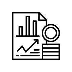 business planning icon for your website design, logo, app, UI. 