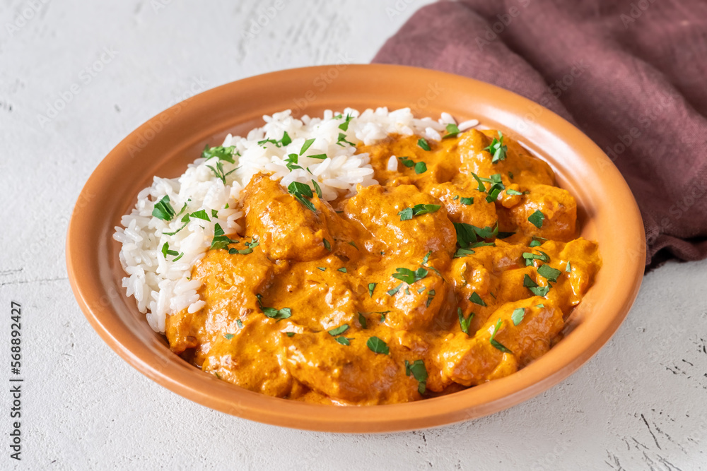 Sticker chicken tikka masala