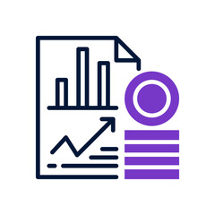 business planning icon for your website design, logo, app, UI. 