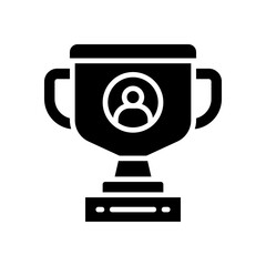 trophy icon for your website design, logo, app, UI. 