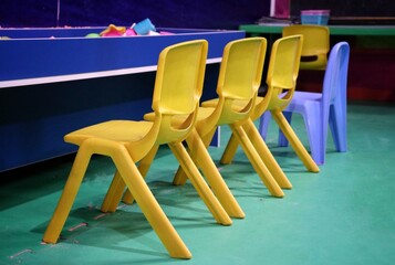 chairs in a row